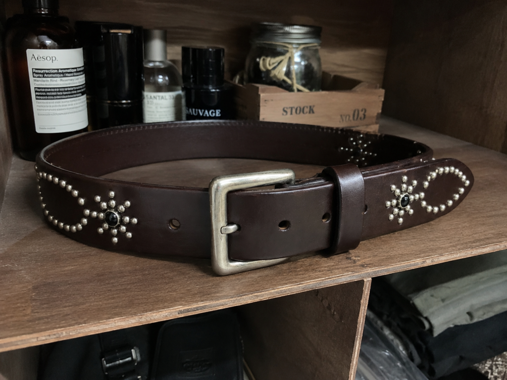 修復中のHTC #SN-32 Belt