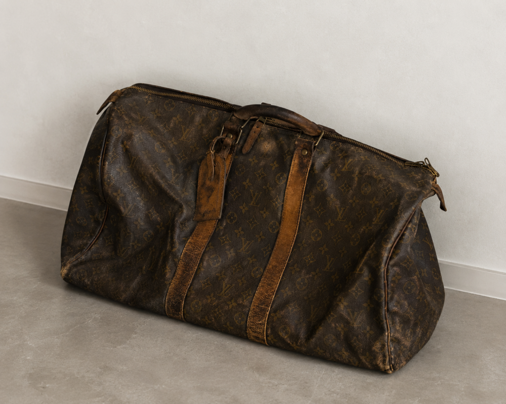 古く汚れたLouis Vuitton「Keepall」が美しく復活